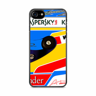 Alonso F1 Helmet iPhone SE 2020 Case