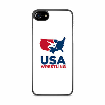 Usa Wrestling League Logo iPhone SE 2020 Case