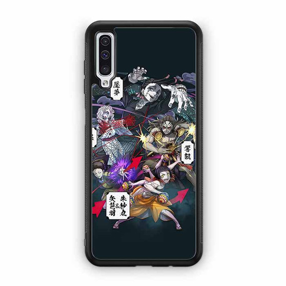 Demon Slayer Twelve Moon Demons Samsung Galaxy A50 Case