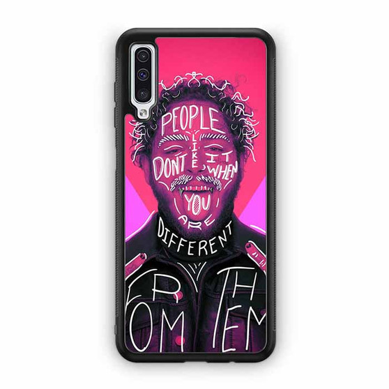 Post Malone Neon Samsung Galaxy A50 Case
