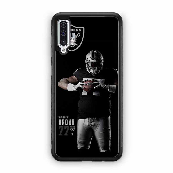 Raiders Trent Brown Samsung Galaxy A50 Case