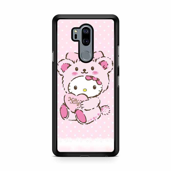 Pink Cute Hello Kitty Bear LG G7 ThinQ Case