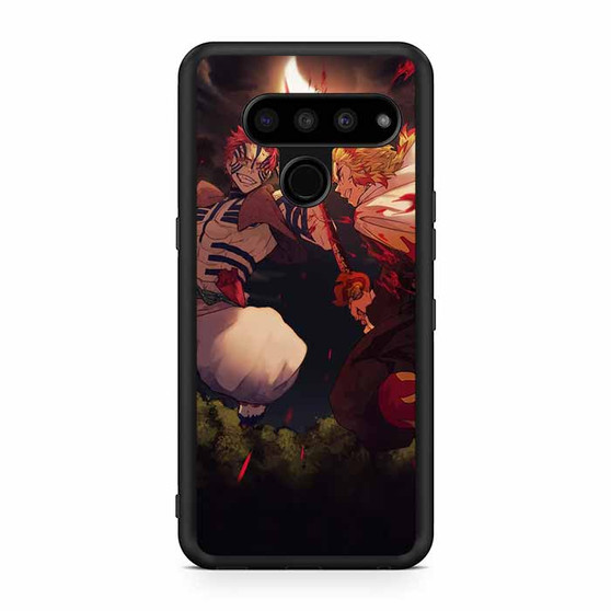 Demon Slayer Akaza vs Rengoku 1 LG V50 ThinQ 5G Case