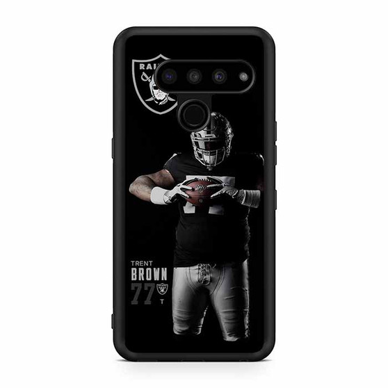 Raiders Trent Brown LG V50 ThinQ 5G Case