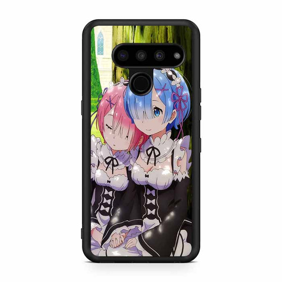 Re Zero Rem and Ram LG V50 ThinQ 5G Case