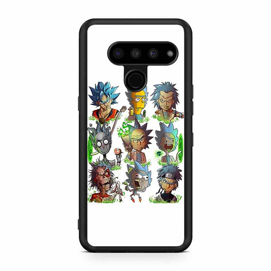 Rick and Morty Anime Style LG V50 ThinQ 5G Case