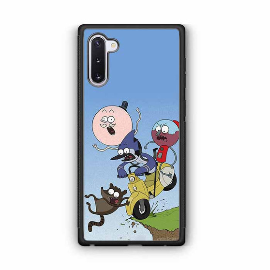 Rigby And Mordecai Playing Around Samsung Galaxy Note 10 Case