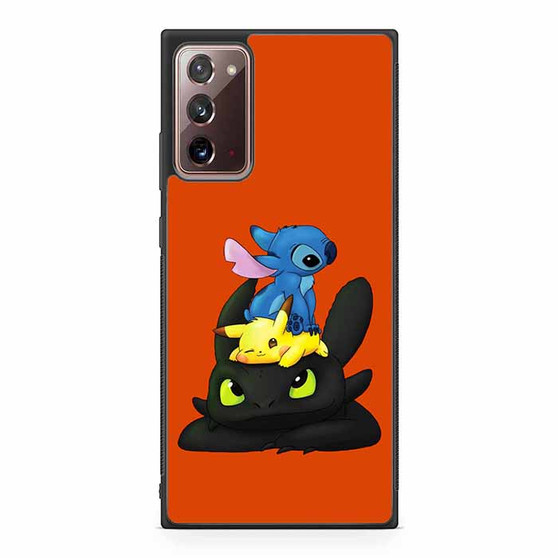 Stitch Pikachu Toothless Cute Samsung Galaxy Note 20 5G Case