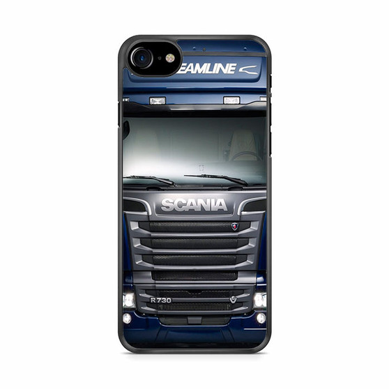 blue scania truck iPhone SE 2020 Case