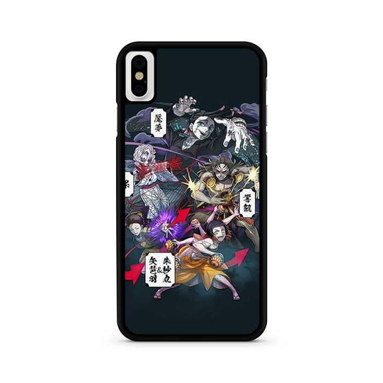 Demon Slayer Twelve Moon Demons iPhone X / XS | iPhone XS Max Case
