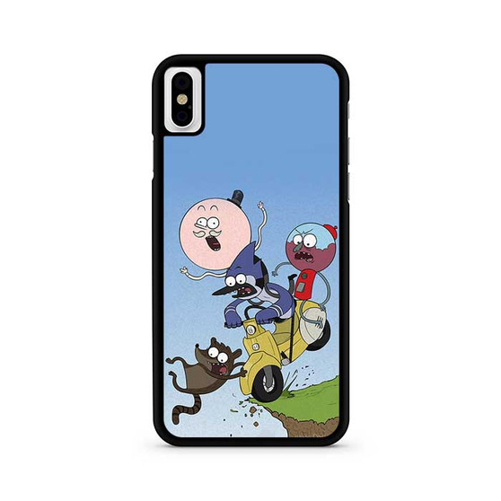 Rigby And Mordecai Playing Around iPhone X / XS | iPhone XS Max Case