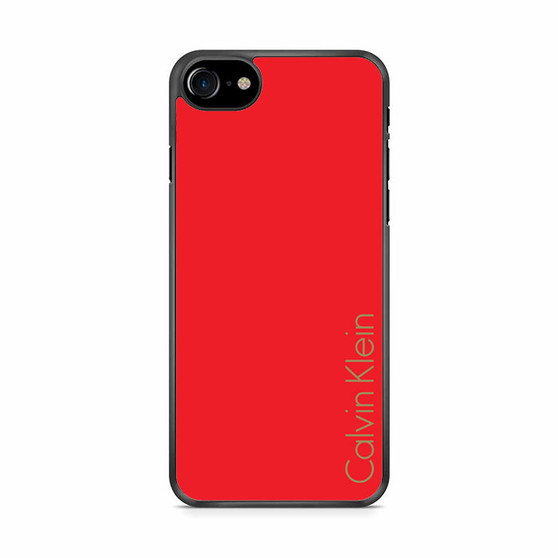 Calvin Klein Red Purpose iPhone SE 2020 Case