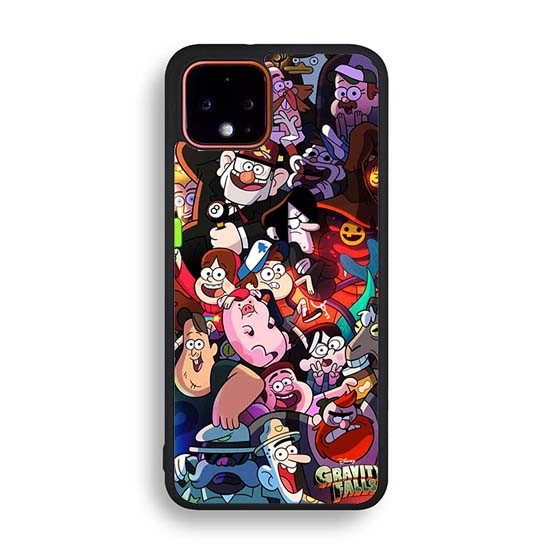 Gravity Falls Collage Google Pixel 4 | Pixel 4a | Pixel 4a 5G | Pixel 4 XL Case