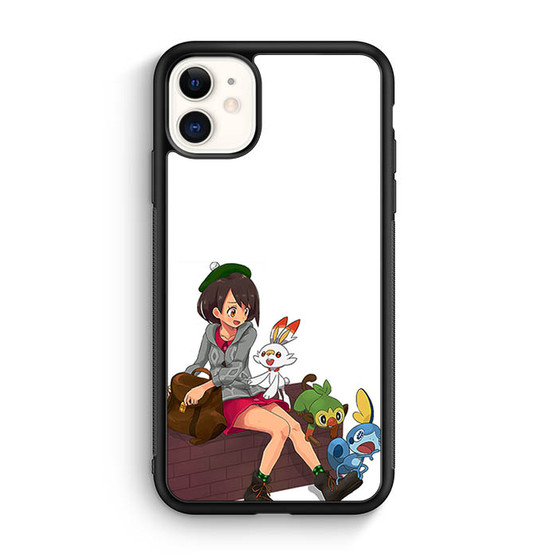 Pokemon Sword and Shield Scorbunny Grookey Sobble iPhone 11 Case