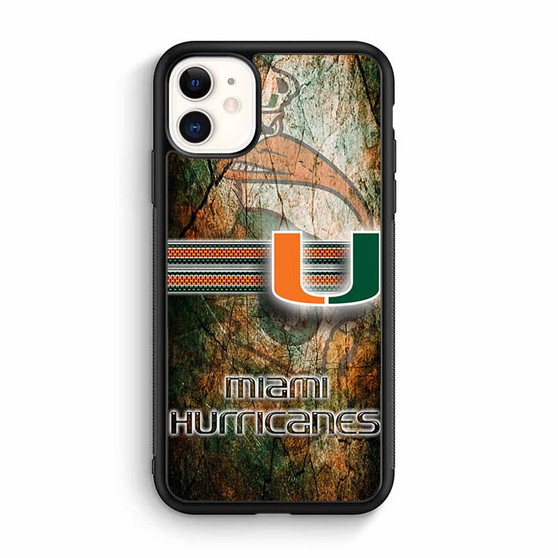 Miami Hurricanes 1 iPhone 12 Mini | iPhone 12 Case