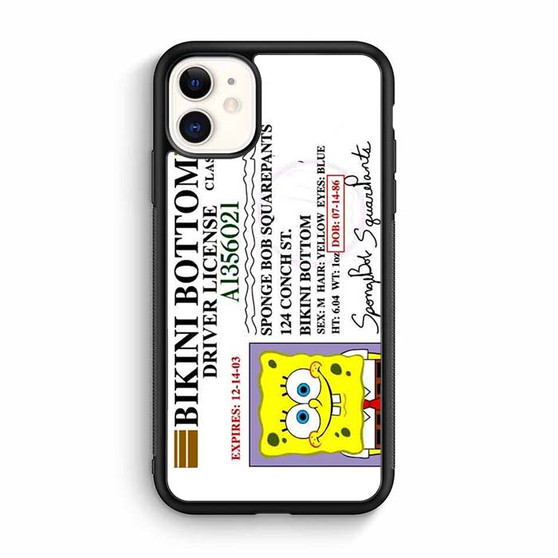 Spongebob Squarepants Driver License iPhone 12 Mini | iPhone 12 Case