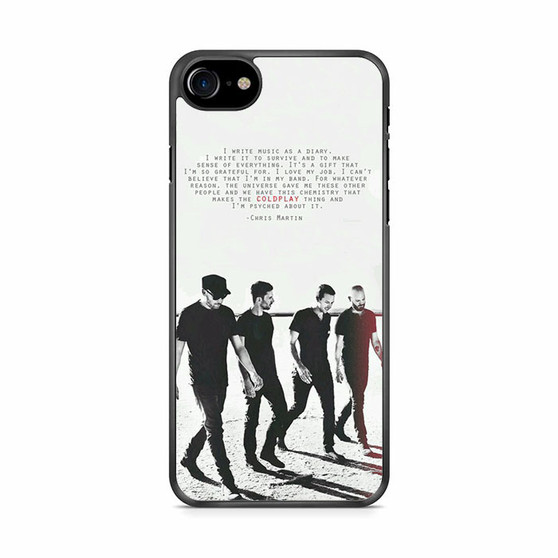 Coldplay Quote 1 iPhone SE 2020 Case
