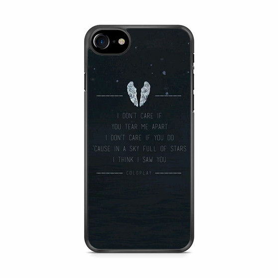 Coldplay Quote 2 iPhone SE 2020 Case