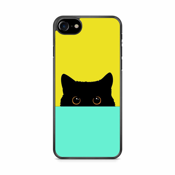 Cute Black Cat iPhone SE 2020 Case