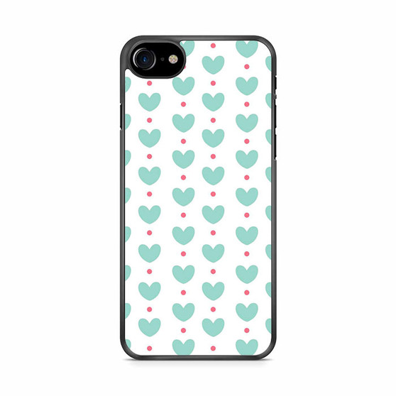 Heart in Light Blue iPhone SE 2020 Case