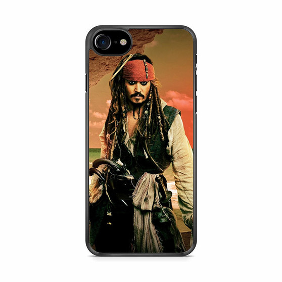 jack sparrow pirates of the caribbean 3 iPhone SE 2020 Case