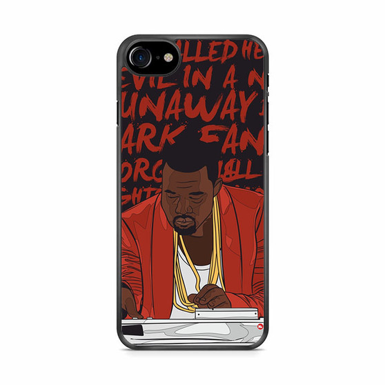 Kanye West On desk iPhone SE 2020 Case