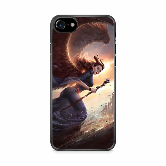 Maleficent as Angelina Jolie iPhone SE 2020 Case