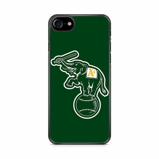Oakland Athletics Elephant Logo iPhone SE 2020 Case