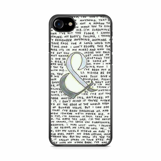 Of Mice & Men Lyrics 7 iPhone SE 2020 Case