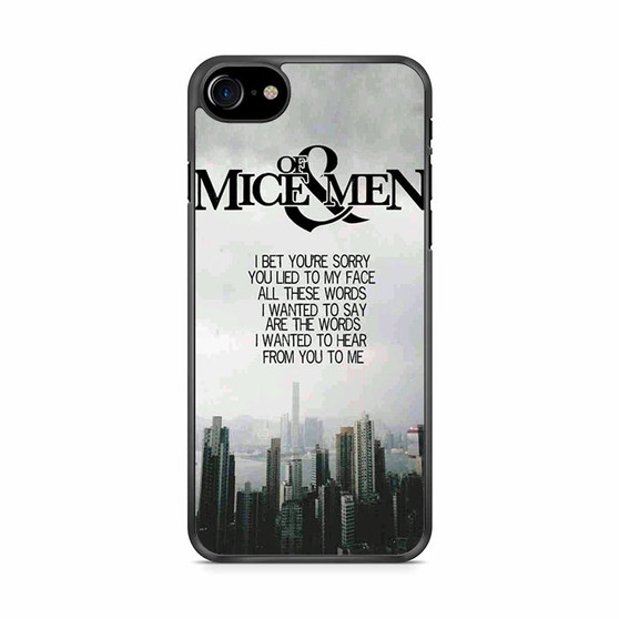 Of Mice & Men Lyrics 14 iPhone SE 2020 Case