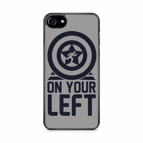 On your left captain america 1 iPhone SE 2020 Case