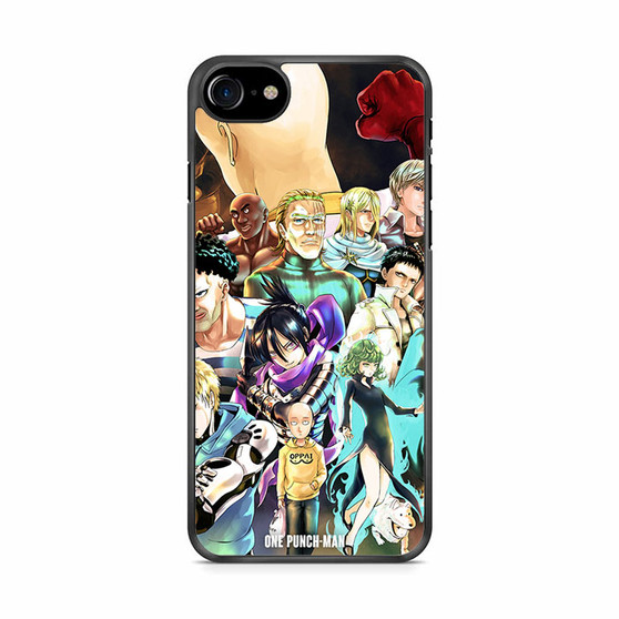 One Punch Man Characters iPhone SE 2020 Case
