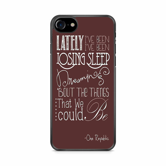 One Republic Lyrics iPhone SE 2020 Case