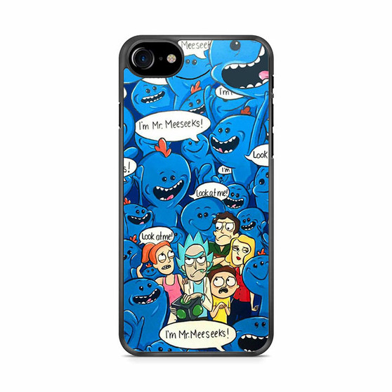 Rick and Morty Mr Meeseeks 1 iPhone SE 2020 Case