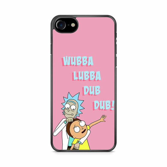 Rick and Morty Wubba Lubba Dub Dub 2 iPhone SE 2020 Case