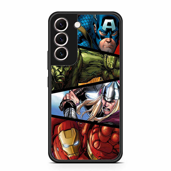 Captain America and Hulk and Thor and Iron man Samsung Galaxy S22 | S22+ Case