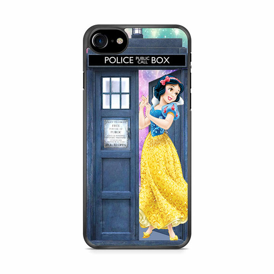 snow white tardis iPhone SE 2020 Case