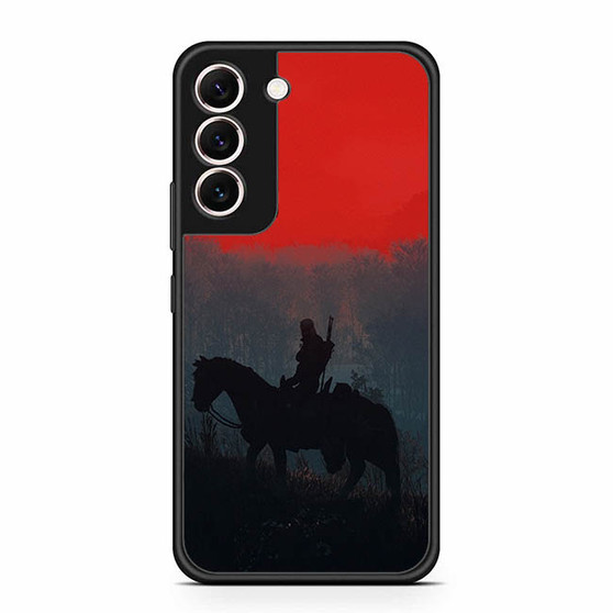 The Witcher Geralt Riding a Horse Samsung Galaxy S22 | S22+ Case