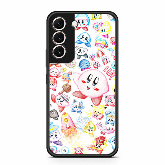 Kirby Paint Collage Samsung Galaxy S22 | S22+ Case