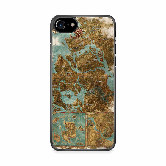 The Witcher map iPhone SE 2020 Case