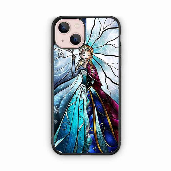 Frozen Elsa & Anna Glass Art II iPhone 13 Series Case