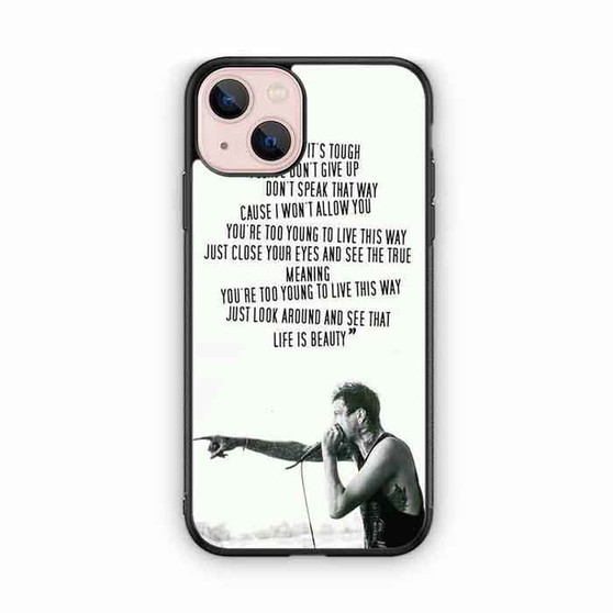 Of Mice & Men Lyrics 11 iPhone 13 Series Case