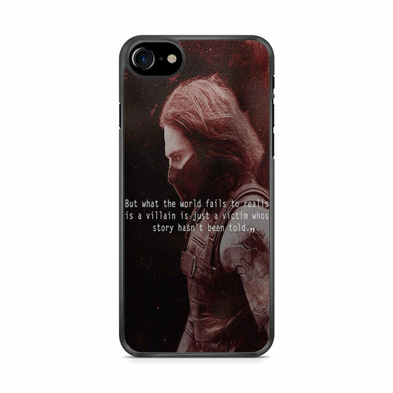 Winter Soldier Quote iPhone SE 2020 Case