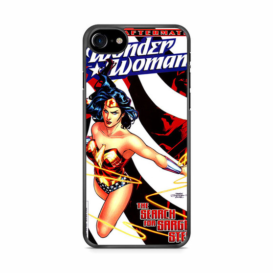 Wonder Woman DC Comic Cover iPhone SE 2020 Case