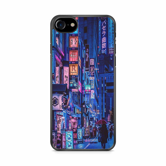 Tokyo City at Night iPhone SE 2020 Case