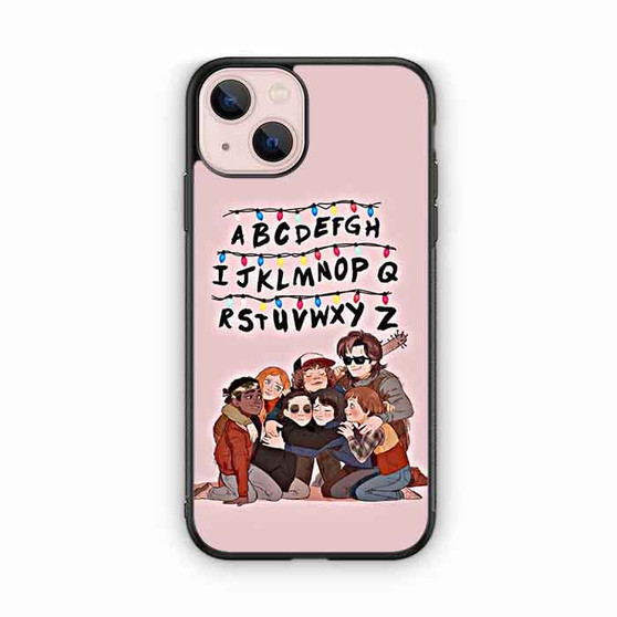 Stranger Things Alphabet 2 iPhone 13 Series Case