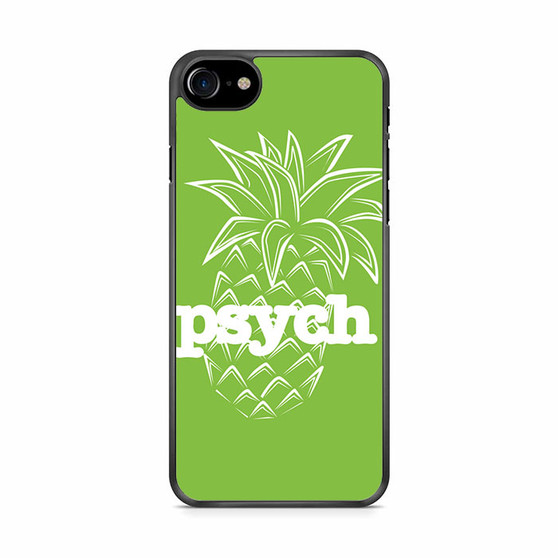 Pineapple Psych White iPhone SE 2020 Case