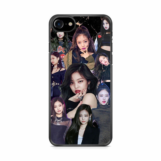Black Pink Collage 1 iPhone SE 2020 Case