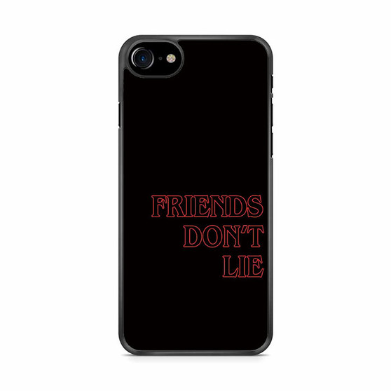 Stranger Things Friends Dont Lie iPhone SE 2020 Case