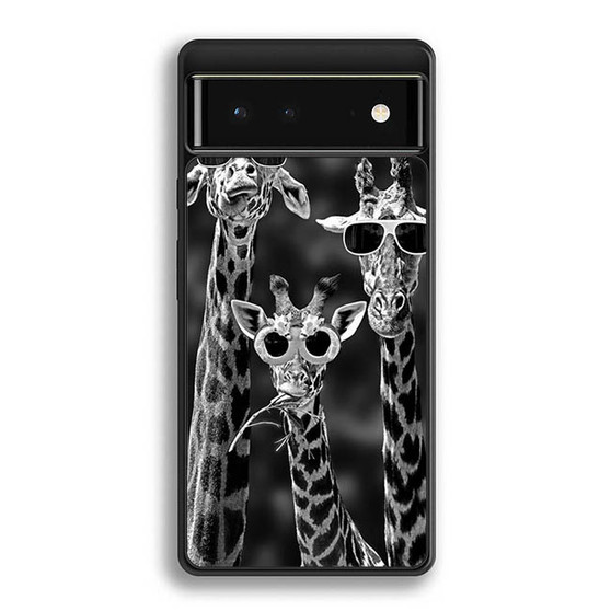 hipster giraffe Google Pixel 6 | Google Pixel 6a | Google Pixel 6 Pro Case
